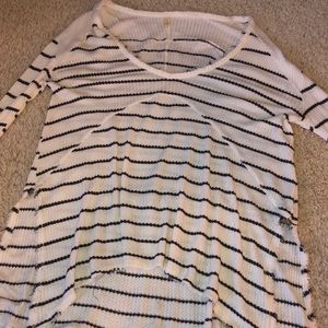 Free people stripped pullover